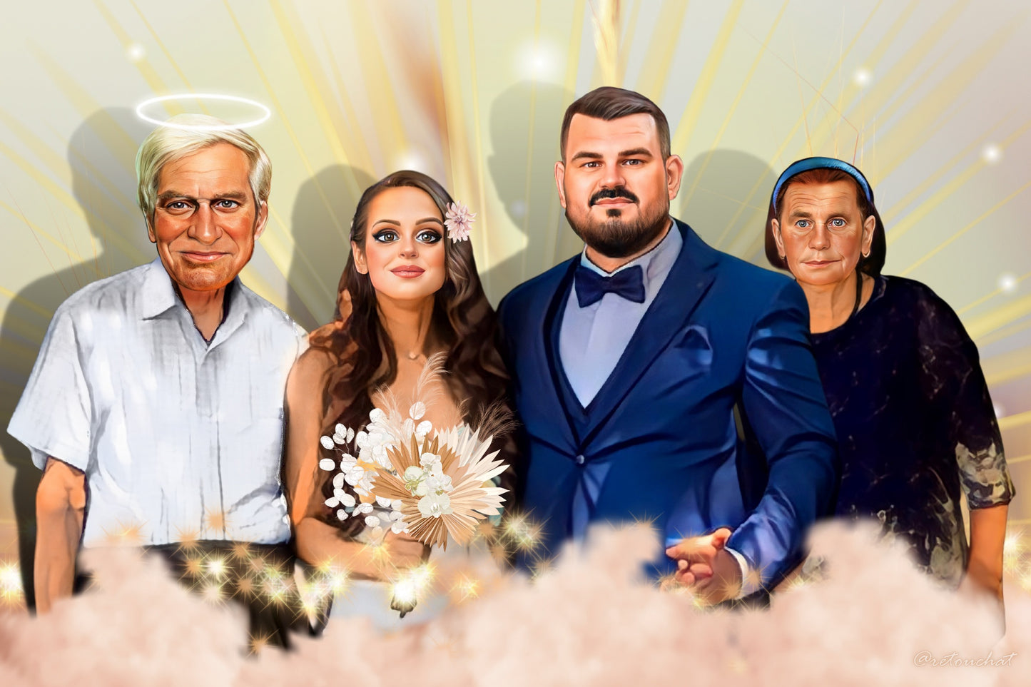 Portret de Familie Personalizat