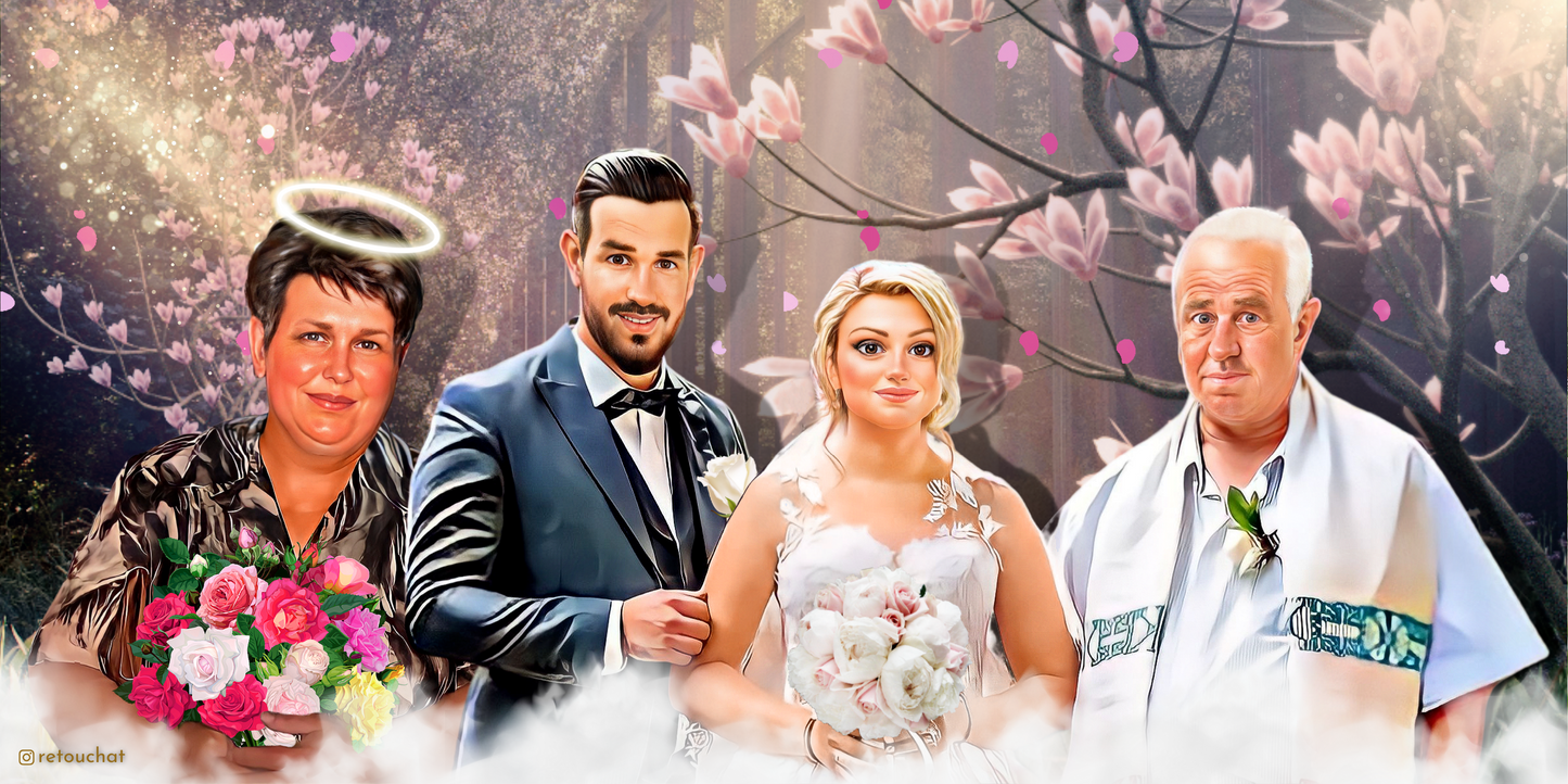 Portret de Familie Personalizat