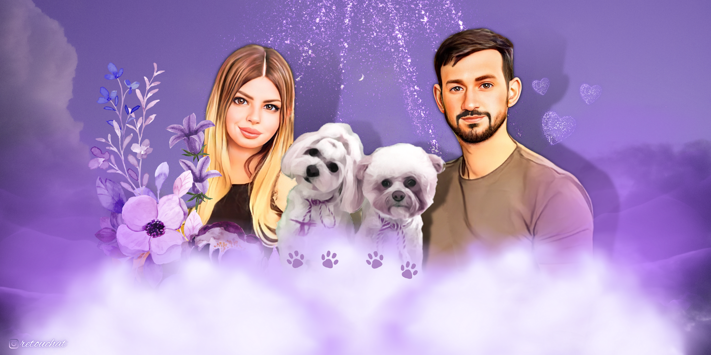 Caricatură animal de companie