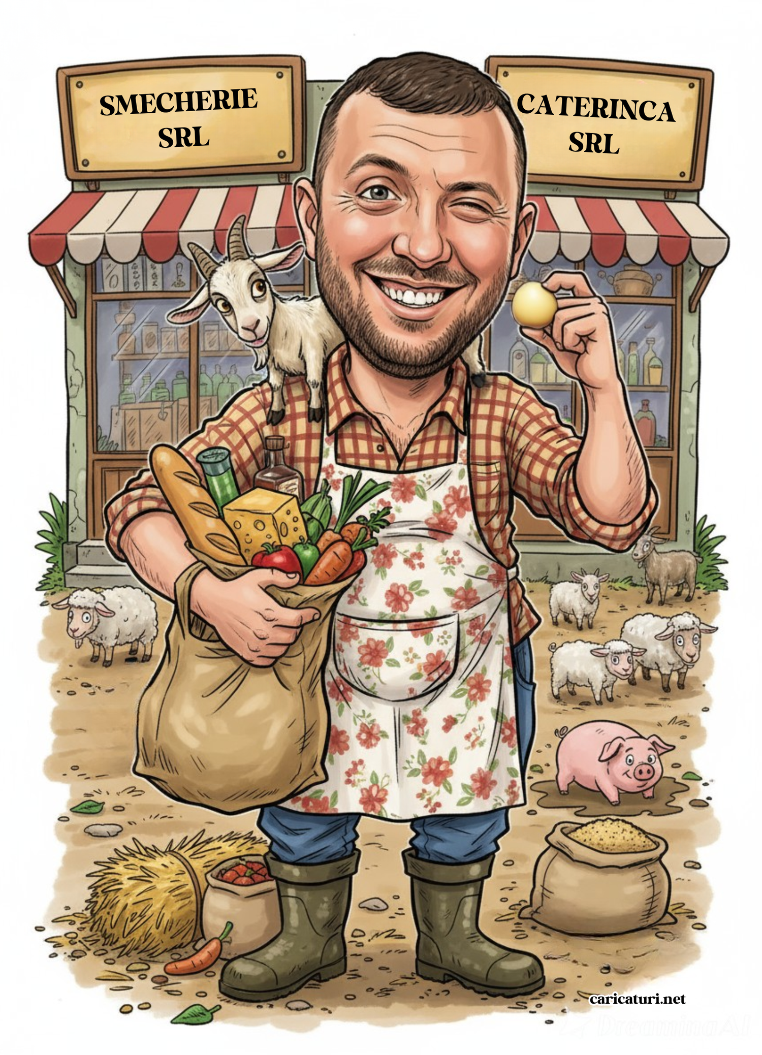 Caricaturi Animale, Mașini și Portrete Hobby-uri