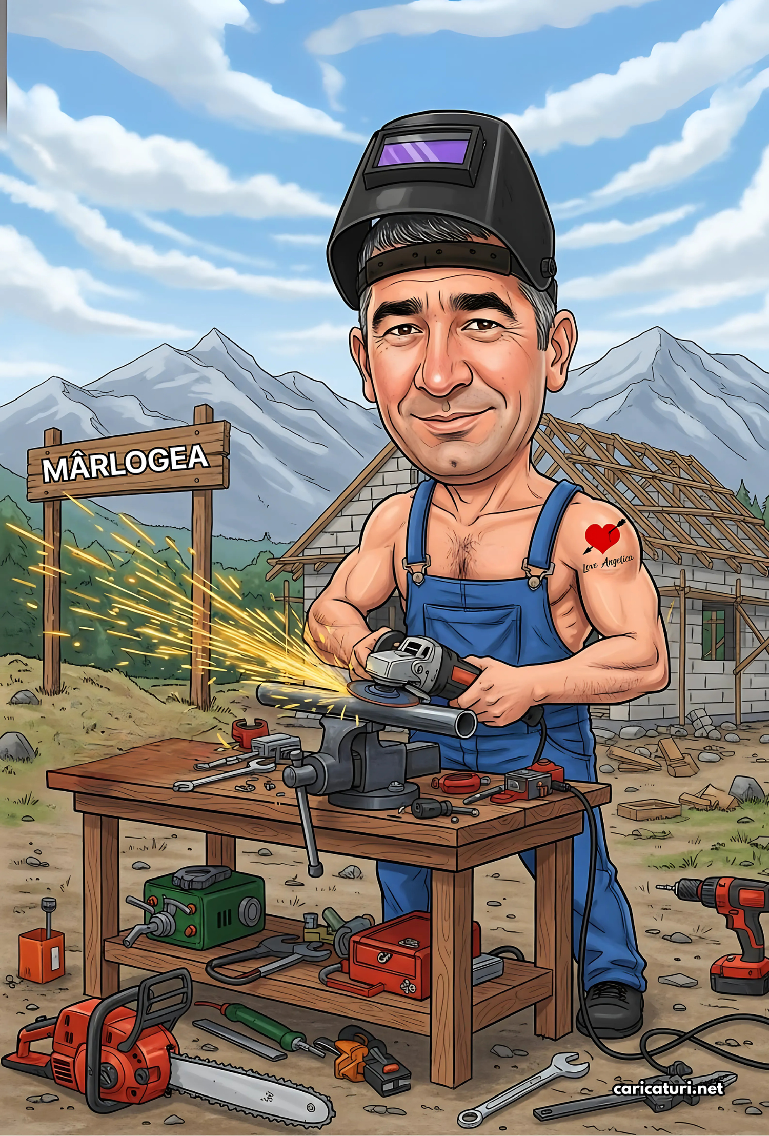 Caricatură de Pensionare